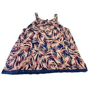 Lane Bryant  Plus Size 18/ 20 Tropical Tank Tops